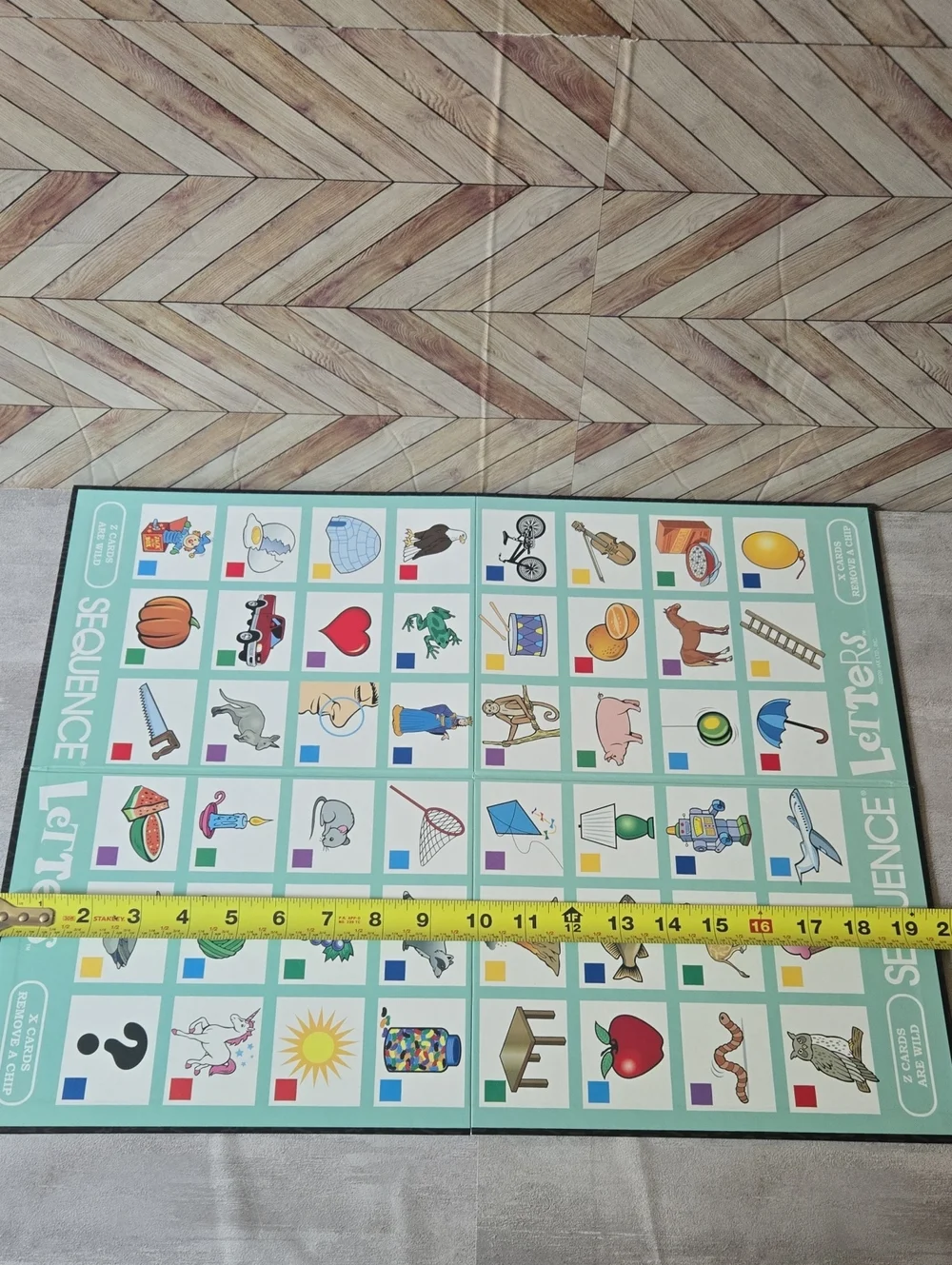 SEQUENCE Letters by Jax - Educational Board Game - Learn Alphabet from A to Z